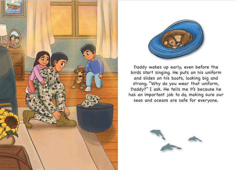 My Daddy My Sailor | Navy Children’s Book for Military Kids & Families