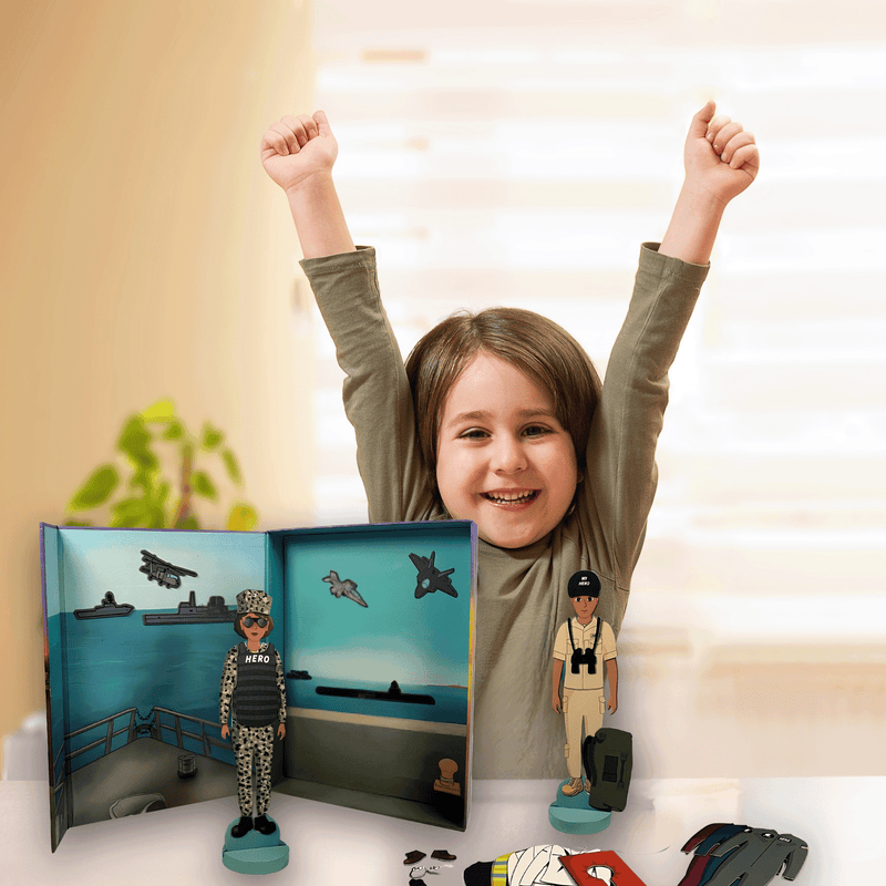 My HERO Sailor Magnetic Doll Set