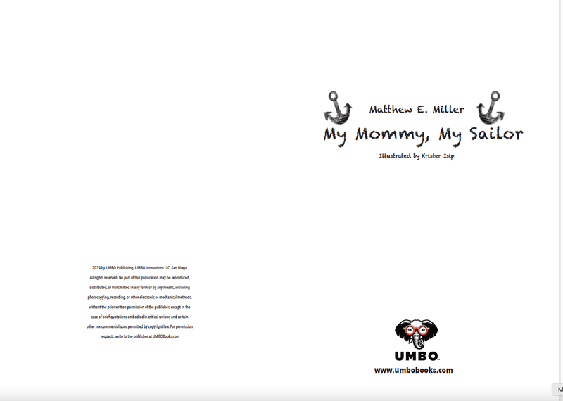 My Mommy My Sailor | Navy Children’s Book for Military Kids & Families