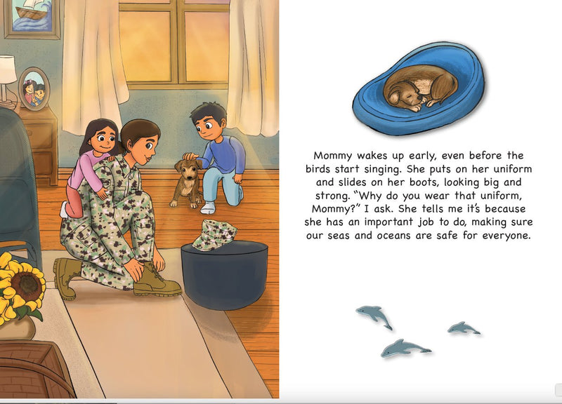 My Mommy My Sailor | Navy Children’s Book for Military Kids & Families