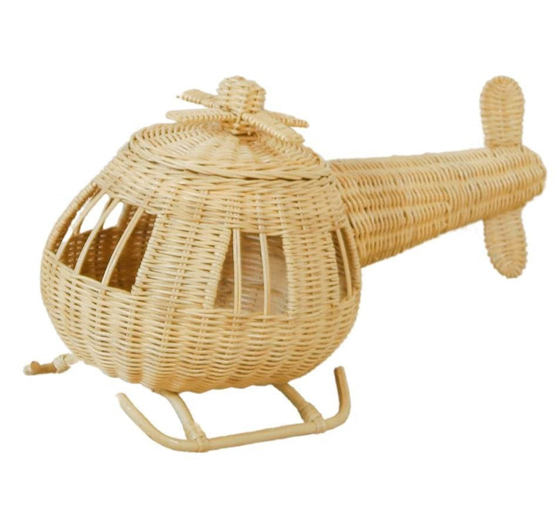 Rattan Toy Helicopter