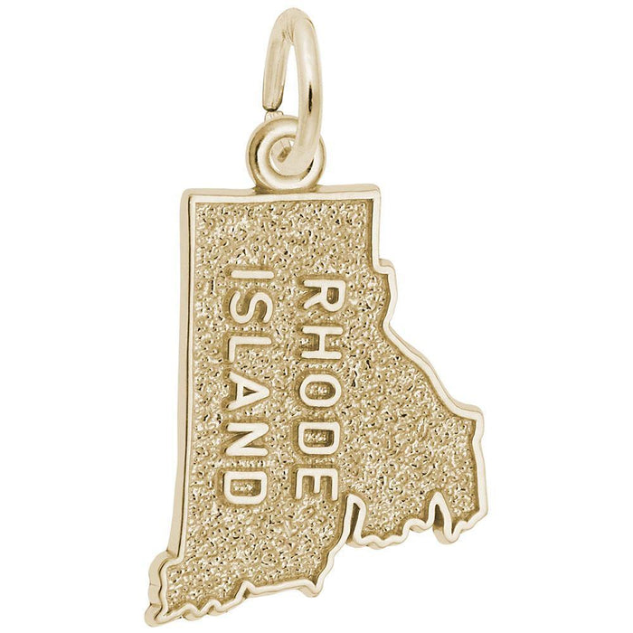 Rhode Island Map Charm