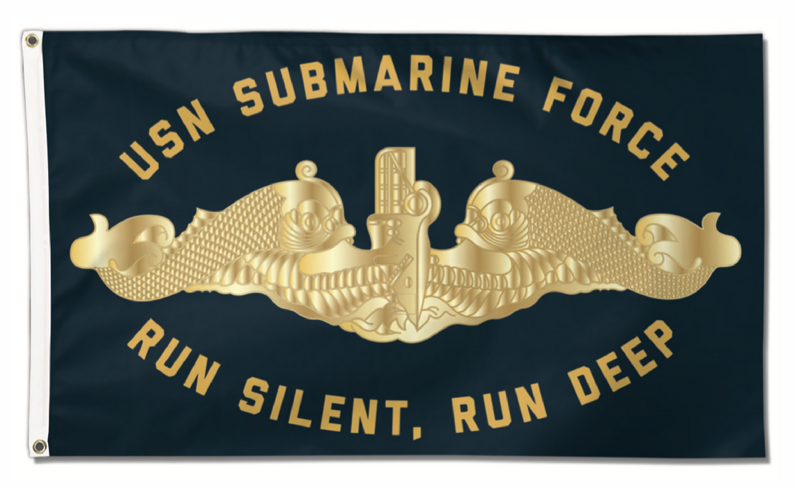 "Run Silent, Run Deep" Submarine Force Flag