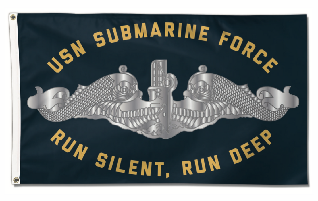"Run Silent, Run Deep" Submarine Force Flag