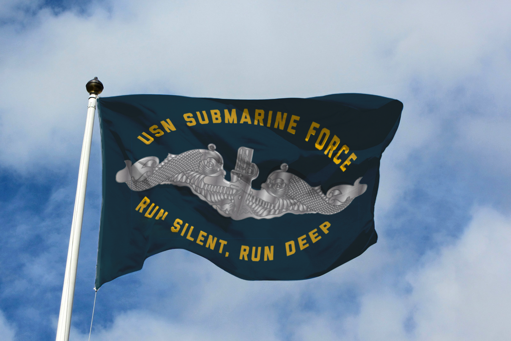 "Run Silent, Run Deep" Submarine Force Flag