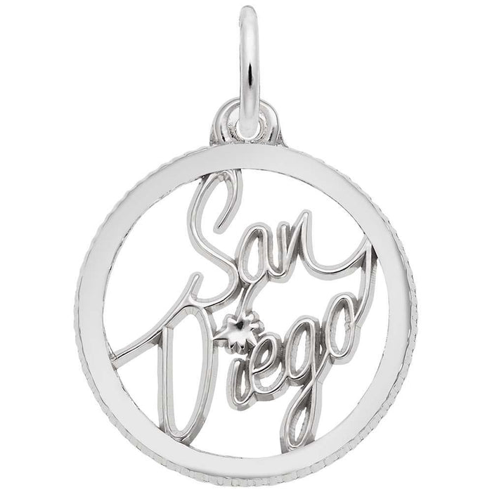 San Diego Script Charm