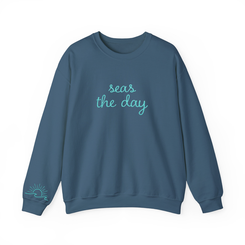 Seas The Day Stitched Sweatshirt