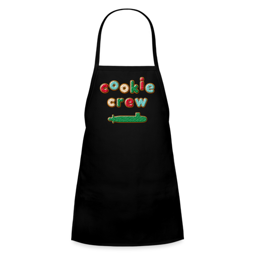 Cookie Crew Submarine Youth Apron - black