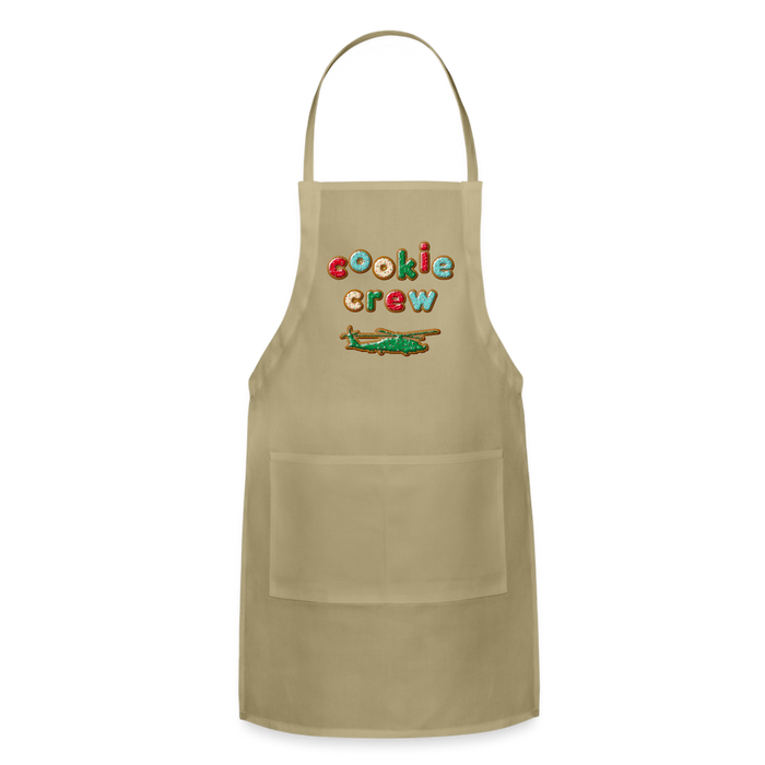 COOKIE CREW Helicopter Apron - khaki