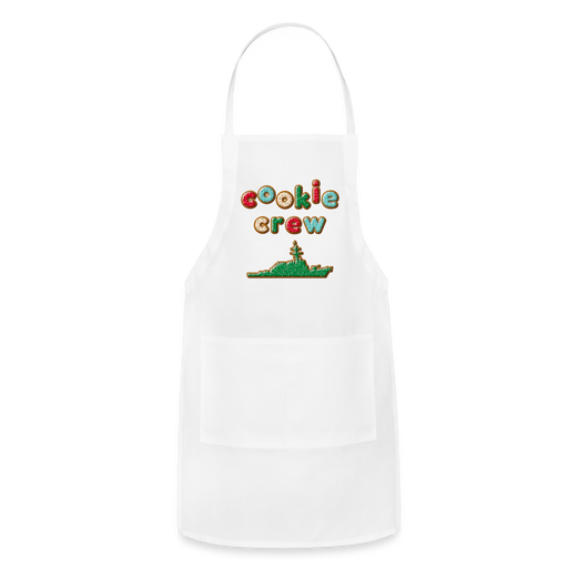 COOKIE CREW Destroyer Apron - white