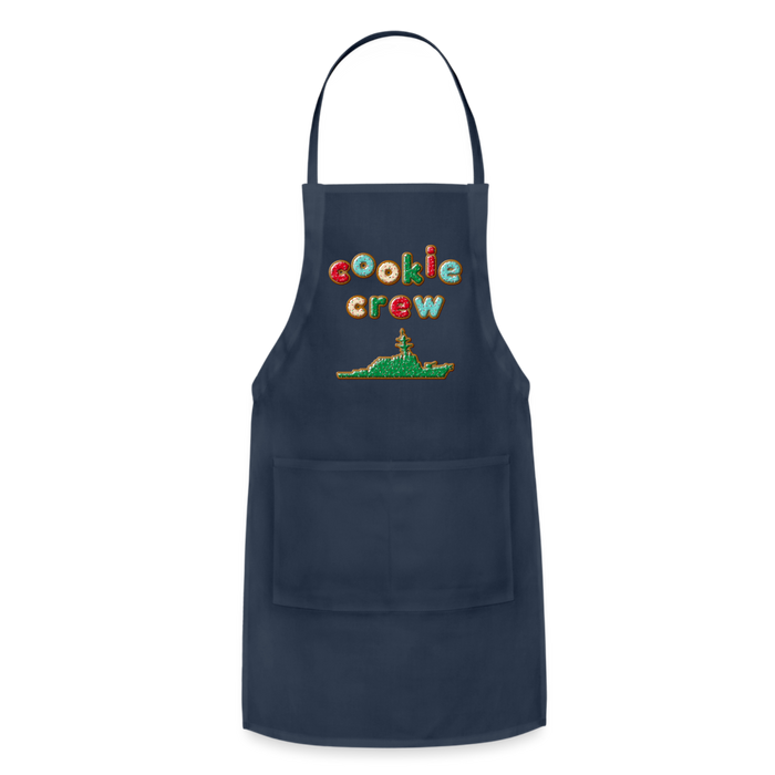 COOKIE CREW Destroyer Apron - navy