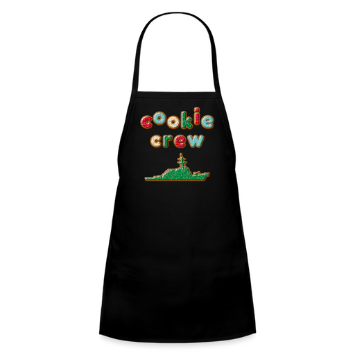 Cookie Crew Destroyer Youth Apron - black