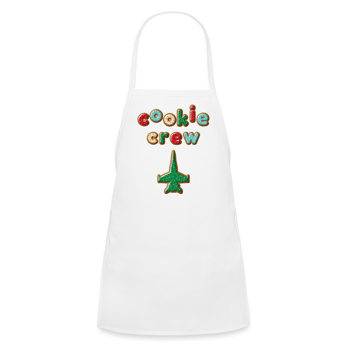 Cookie Crew Jet Youth Apron - white