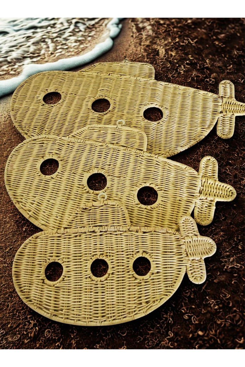 Rattan Submarine Wall Décor