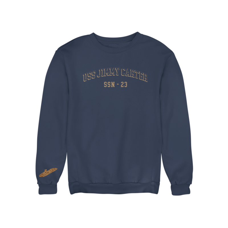 USS Jimmy Carter FRG Embroidered Sweatshirt