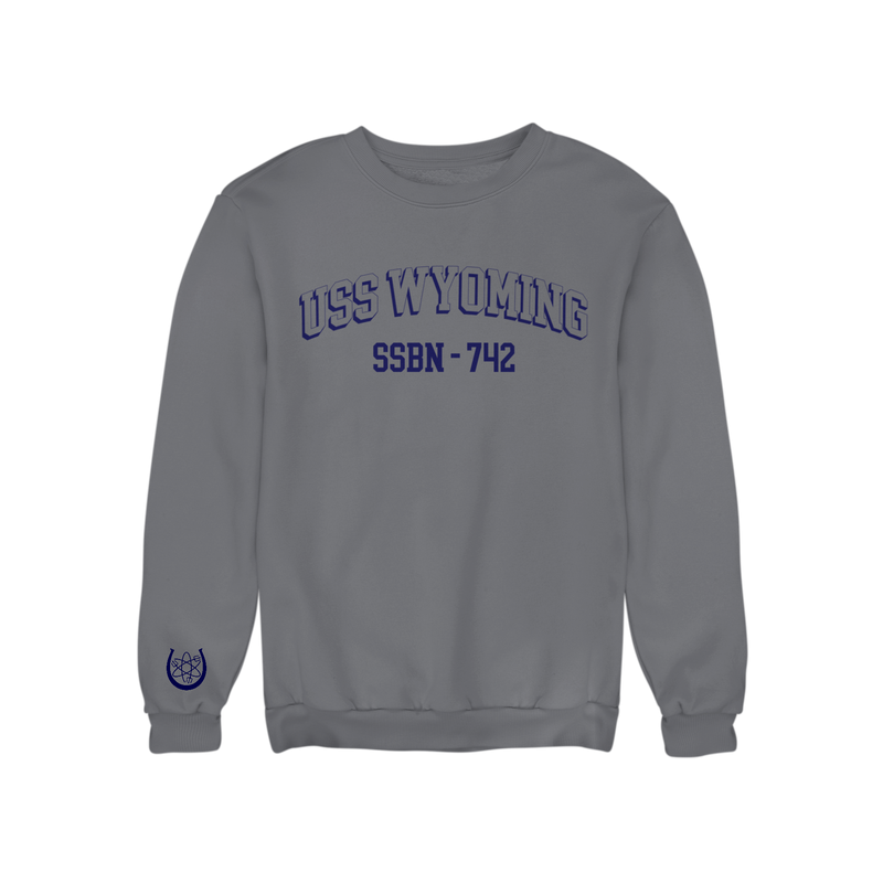 USS Wyoming FRG Embroidered Sweatshirt