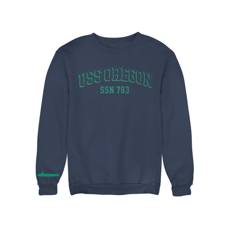 USS Oregon FRG Embroidered Sweatshirt