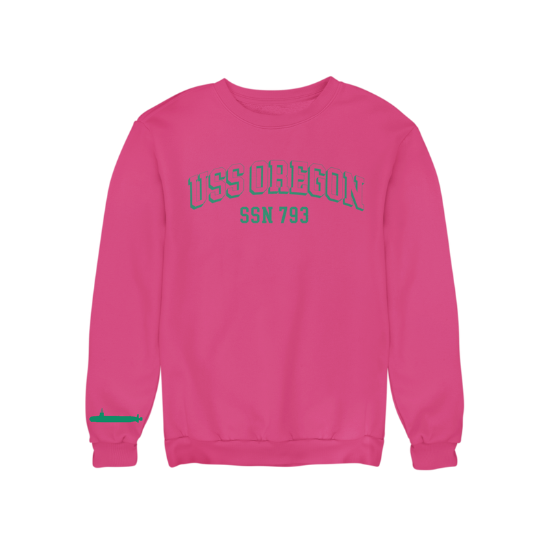 USS Oregon FRG Embroidered Sweatshirt