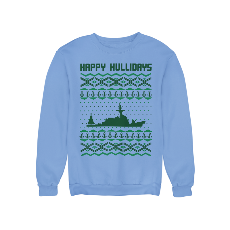 Happy Hullidays Destroyer Ugly Sweatshirt