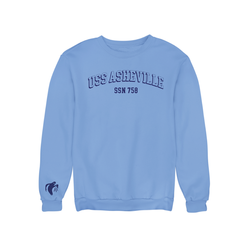 USS Asheville Embroidered Sweatshirt