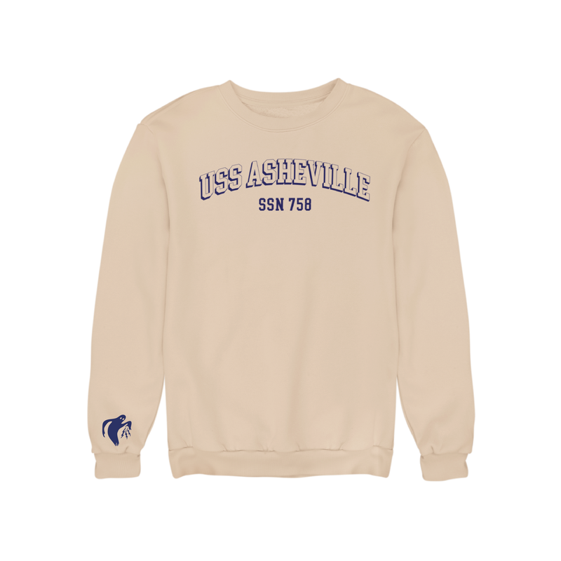 USS Asheville Embroidered Sweatshirt