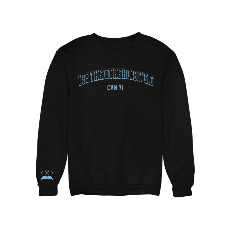 USS Theodore Roosevelt Embroidered Sweatshirt