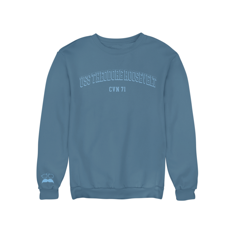 USS Theodore Roosevelt Embroidered Sweatshirt