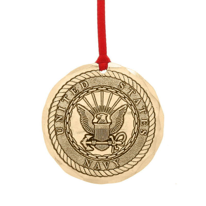 Bronze US Navy Ornament