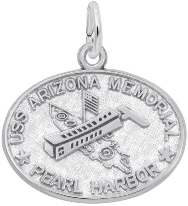 USS Arizona Memorial Charm