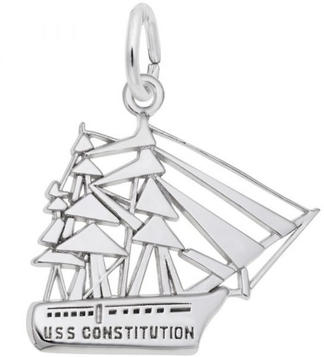 USS Constitution Charm