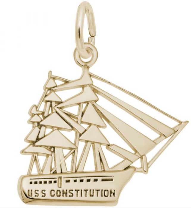 USS Constitution Charm